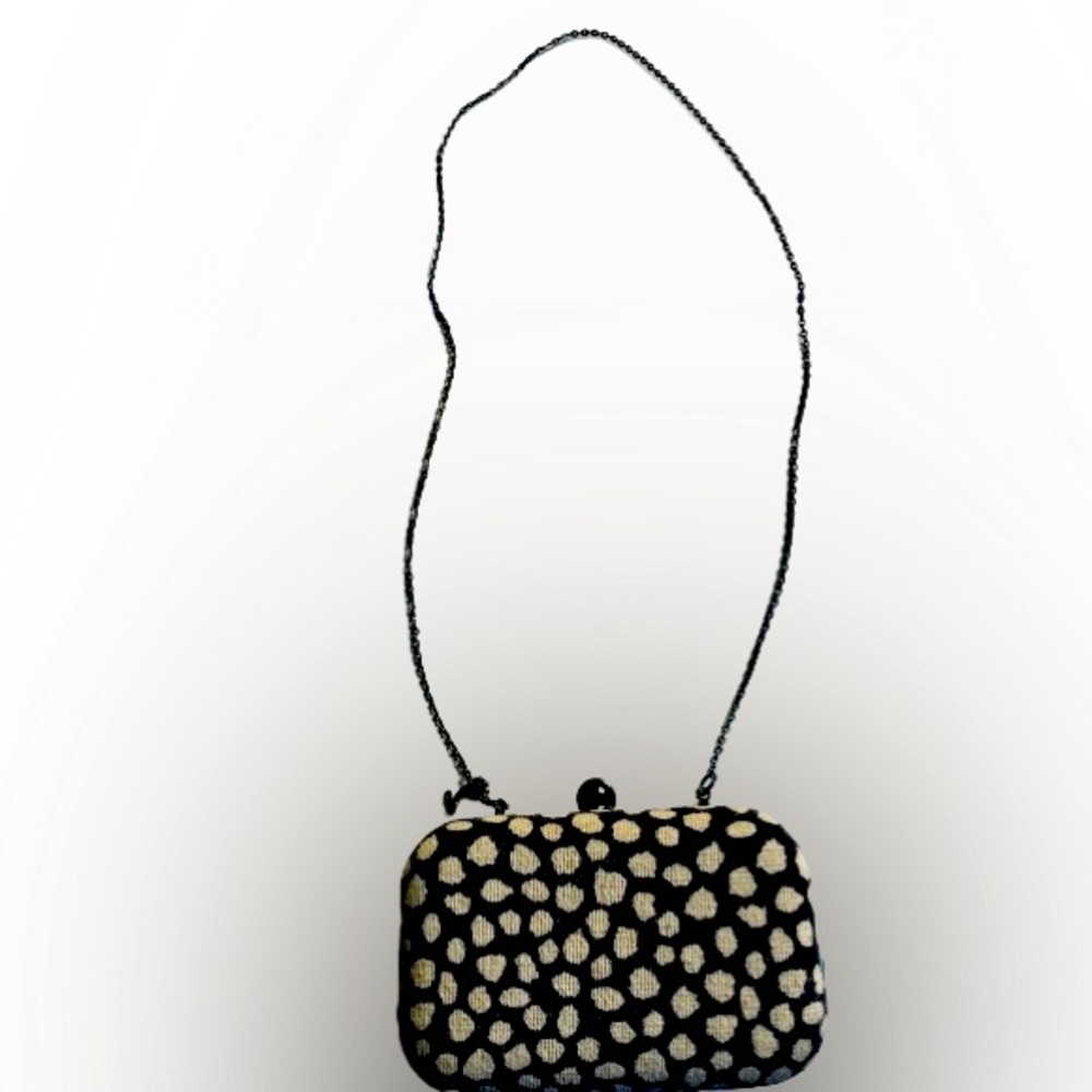 Ann Taylor Loft fun polka dot purse